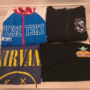 Shirt Hoodie Jacket Lot of 4